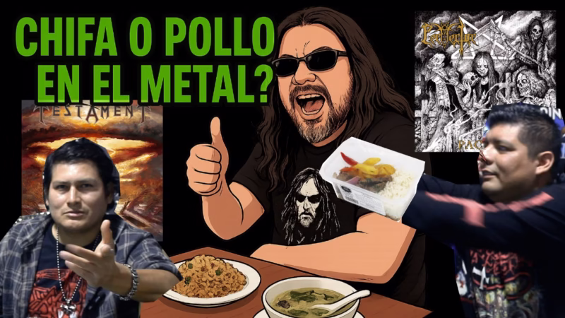 Ruido Kaleta Podcast # 2 ¿Chifa o pollo en el metal? Reseña Testament, Pervertor y más…
