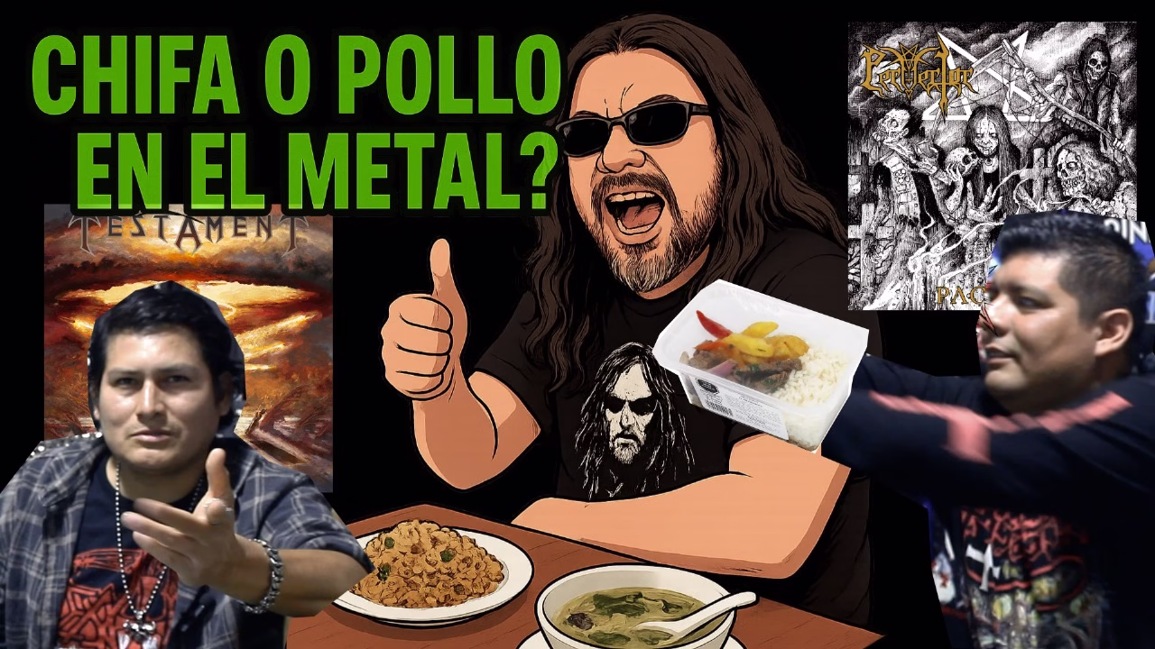 Ruido Kaleta Podcast # 2 ¿Chifa o pollo en el metal? Reseña Testament, Pervertor y más…