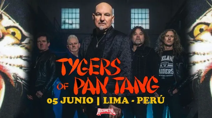 Rayo Metal Fest 2026: Tygers of Pan Tang encabezará una noche histórica de heavy metal en Lima