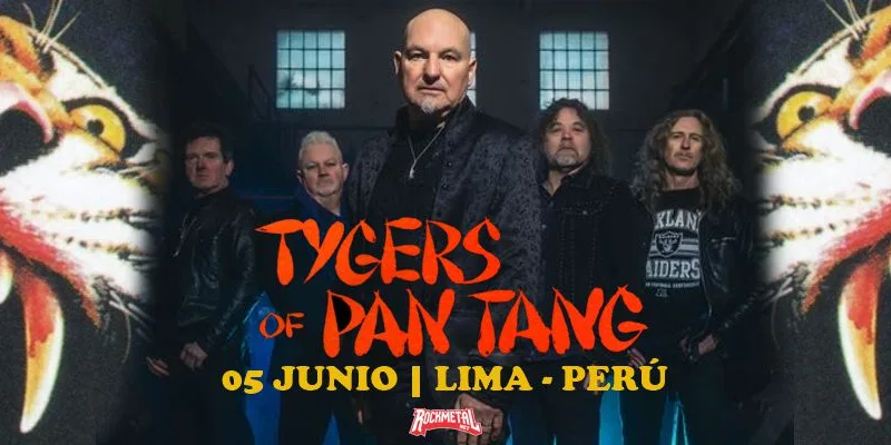 Rayo Metal Fest 2026: Tygers of Pan Tang encabezará una noche histórica de heavy metal en Lima