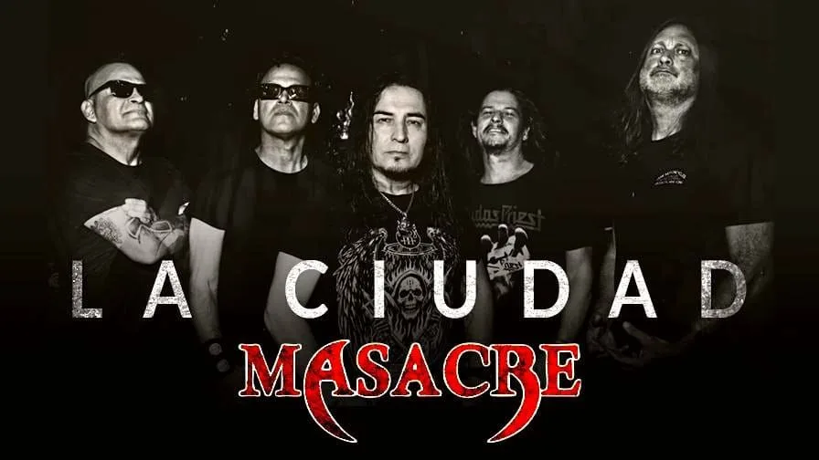 MASACRE revive la furia ochentera con el videoclip “La Ciudad” previo al show “Rosa y Espina”