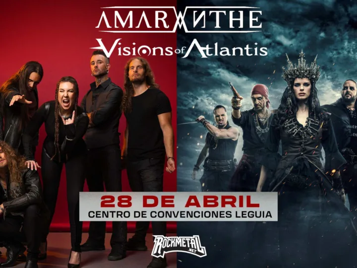 Amaranthe se presentará por primera vez en Lima junto a Visions of Atlantis