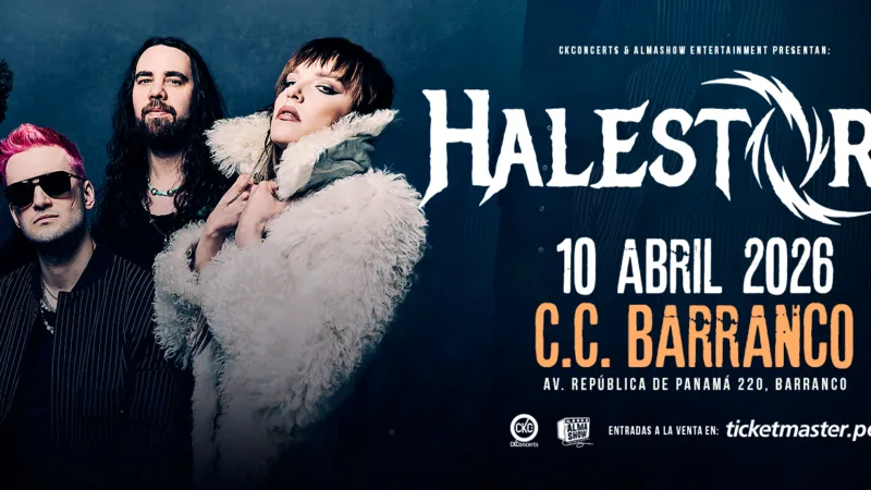 Halestorm en Lima