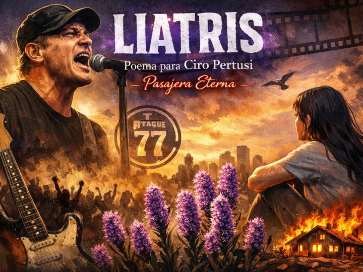 “Liatris”: un poema de Pasajera Eterna en homenaje a Ciro Pertusi