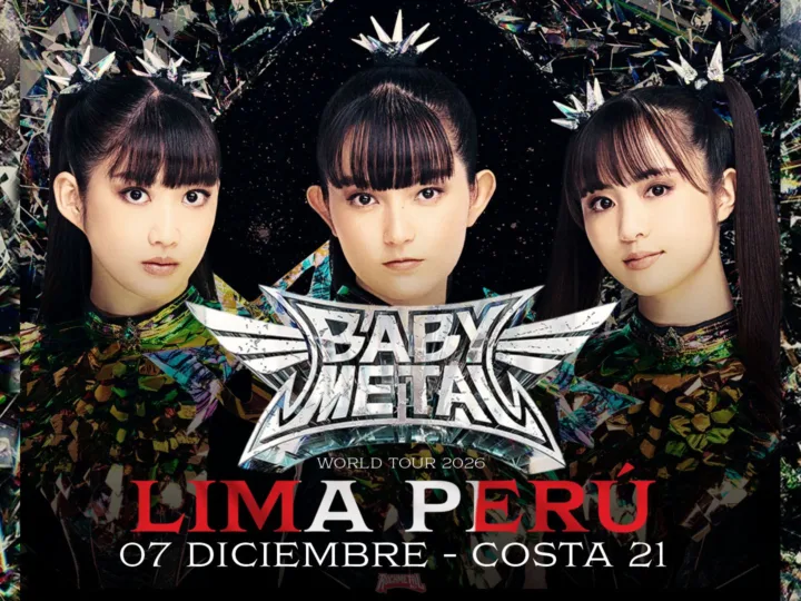BABYMETAL confirma su regreso a Lima: tocarán el 7 de diciembre en Costa 21