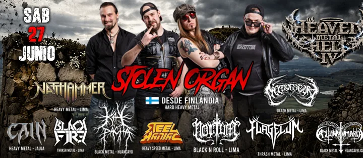 HEAVEN METAL HELL IV: EL FESTIVAL PERUANO QUE UNE DOS PASIONES EXTREMAS, EL FÚTBOL Y EL METAL, REGRESA A JAUJA