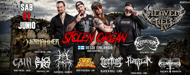 HEAVEN METAL HELL IV: EL FESTIVAL PERUANO QUE UNE DOS PASIONES EXTREMAS, EL FÚTBOL Y EL METAL, REGRESA A JAUJA