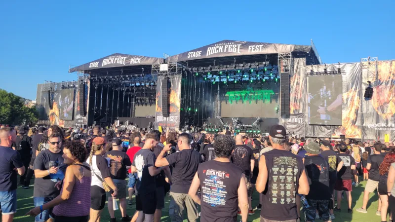 Barcelona Rock Fest 2026, una descarga de metal con algunos vencejos