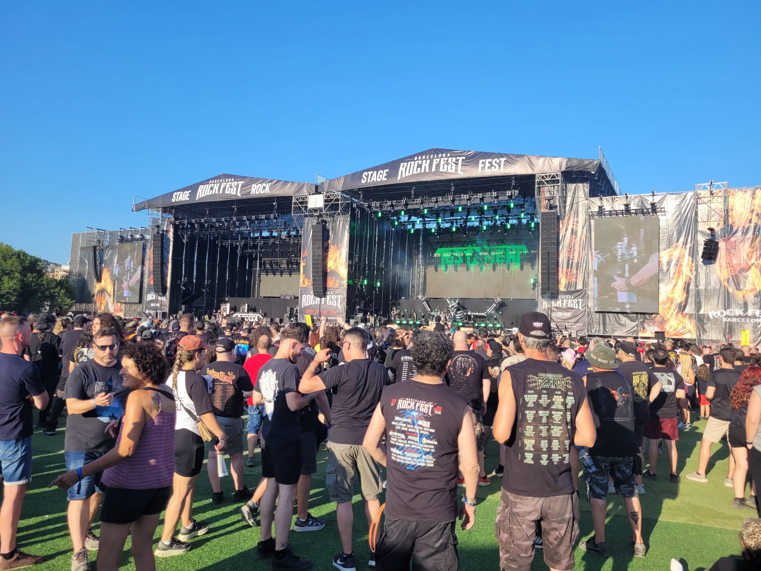 Barcelona Rock Fest 2026, una descarga de metal con algunos vencejos
