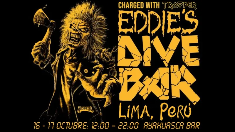 Eddie’s Dive Bar de Iron Maiden llegará a Lima: fechas, lugar y todo lo que debes saber