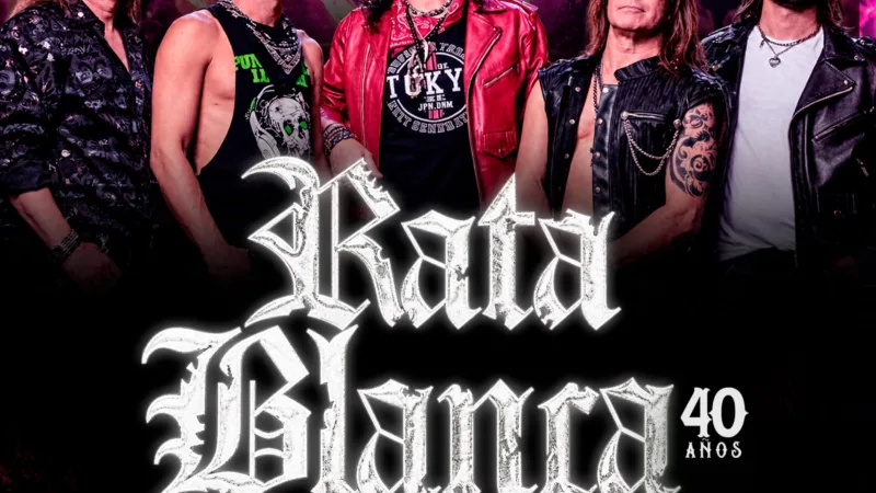 ¡RATA BLANCA CELEBRA 40 AÑOS EN LIMA!